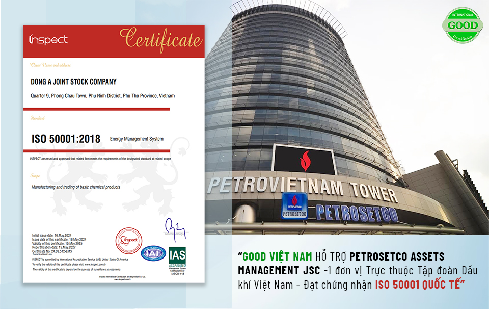 Good Vietnam ISO 50001 Customers