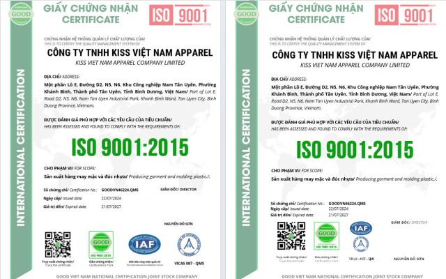 chung chi iso cong nhan quoc te