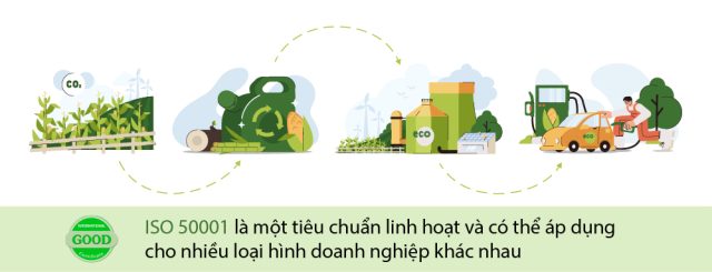 iso 50001 có thể áp dụng cho nhiều doanh nghiệp